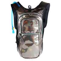 Shiny Glitter Hydration Pack Backpack With 2L Water Bladder