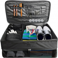 factory large golf trunk organizer unique golf bags, golf travel case