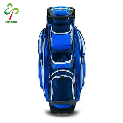 14-Way club organization system luxury golf bag, Quanzhou wholesale golf bags