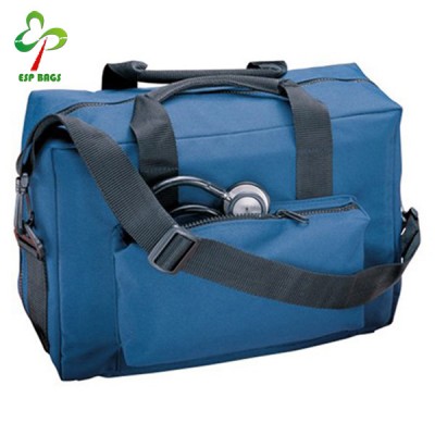 Practical wholesale functional medical ziplock travel nurse bag with padded shoulder strap