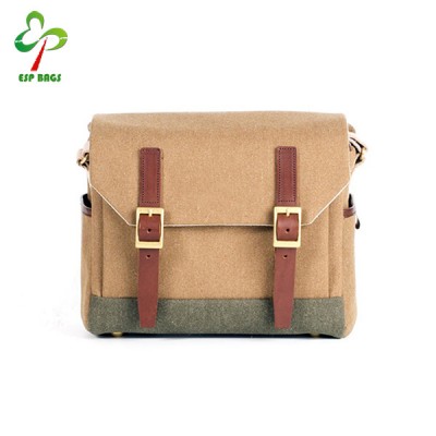 Korean style partysu small women postman bag, vintage men canvas dslr camera bag